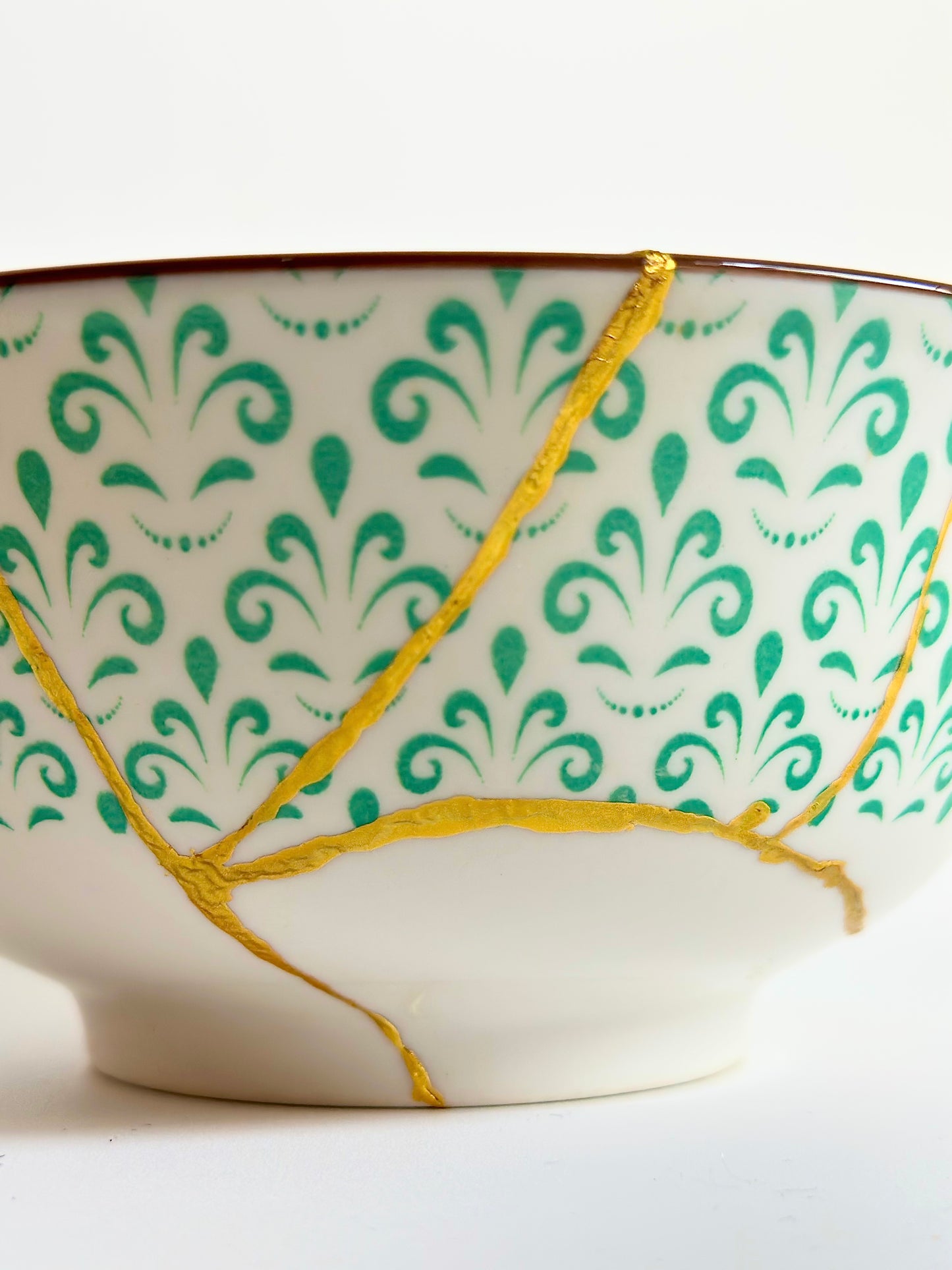 Taça duas camadas Kintsugi