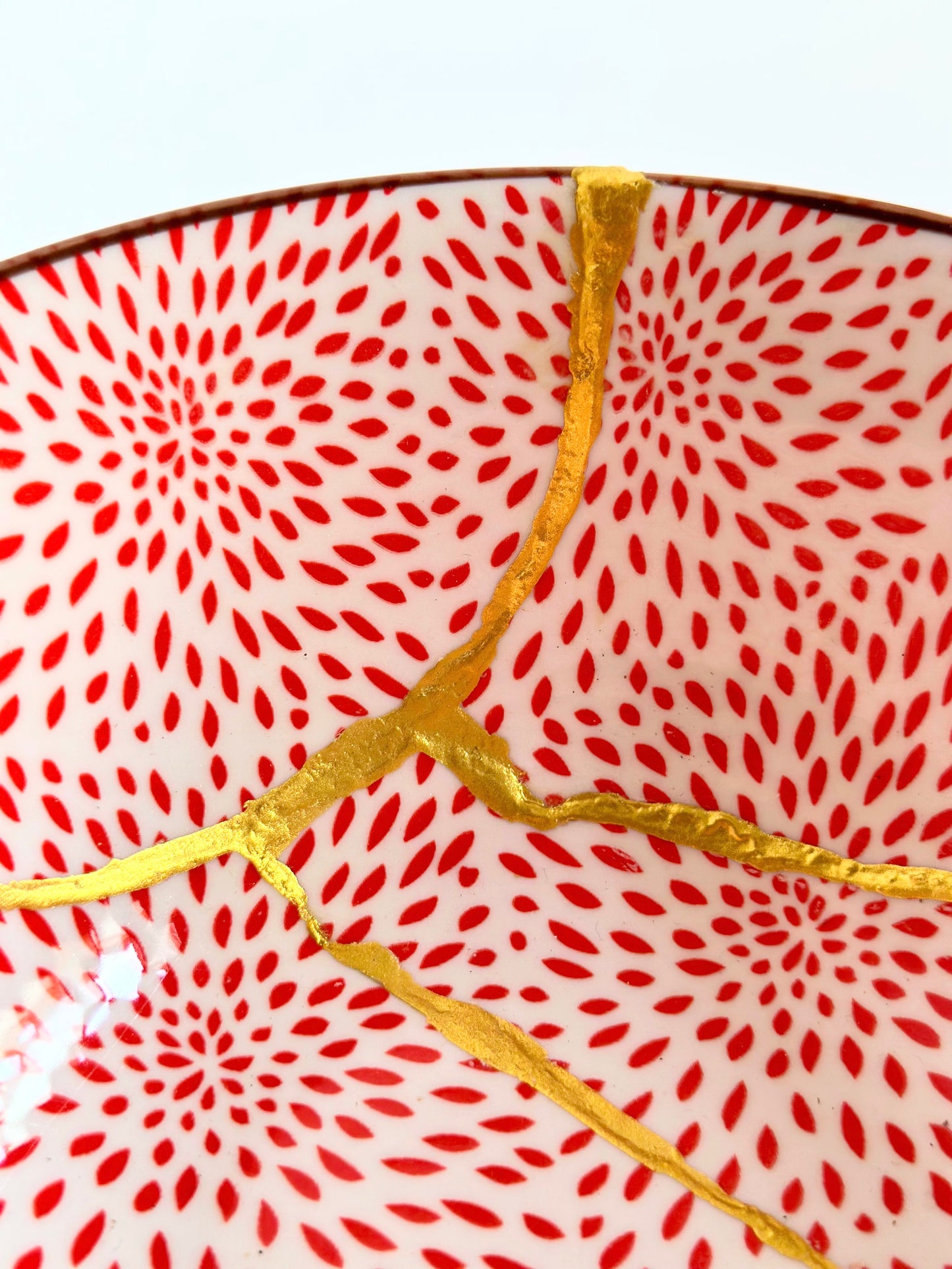 Taça duas camadas Kintsugi