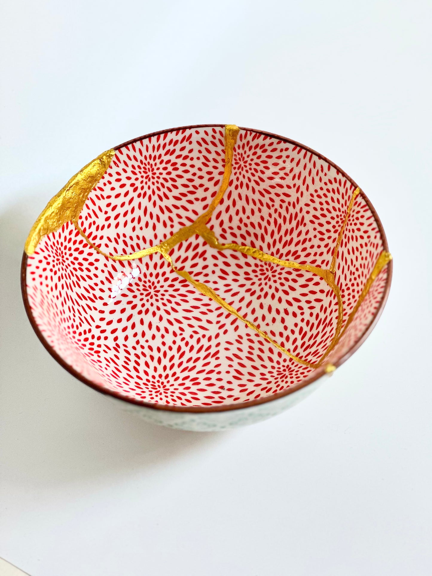 Taça duas camadas Kintsugi
